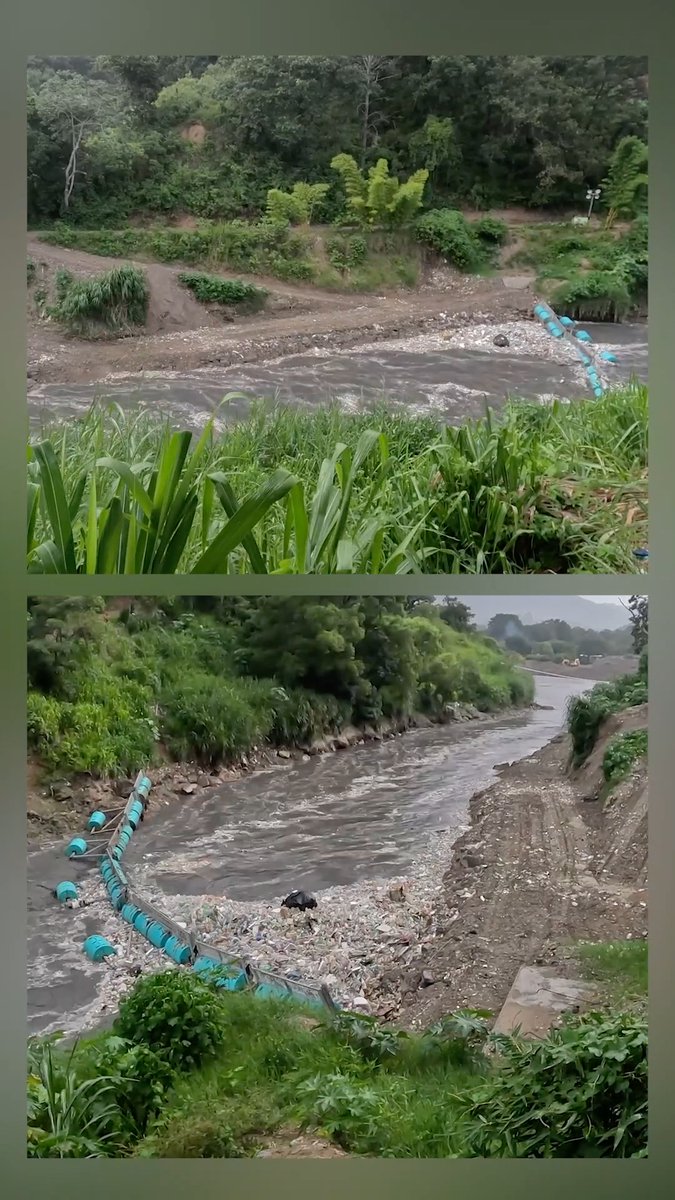 We stopped dozens of trash floods like this in Guatemala this year. 🇬🇹
