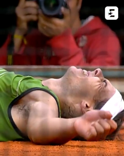 "Still the King. Almost a God." ๐ Roland-Garros ๐๐ฆ Rafael Nadal. ๐