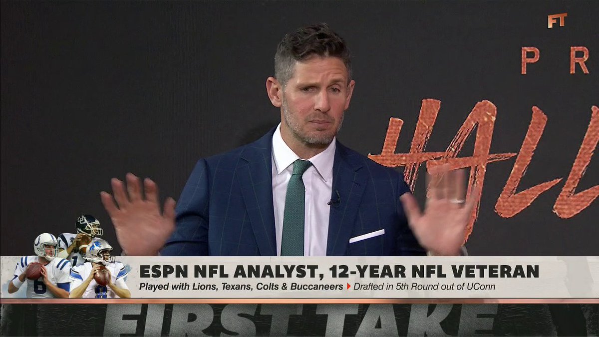 .Dan Orlovsky says it’s a “total lock” for Eli Manning to be a first-ballot Hall of Famer 🤝