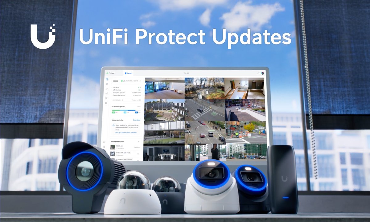 We’re excited to announce several #UniFi Protect updates: 🔹 Protect 5.1 🔹 AI Turret 🔹 AI Dome 🔹 AI LPR 🔹 AI Port Watch to learn more.