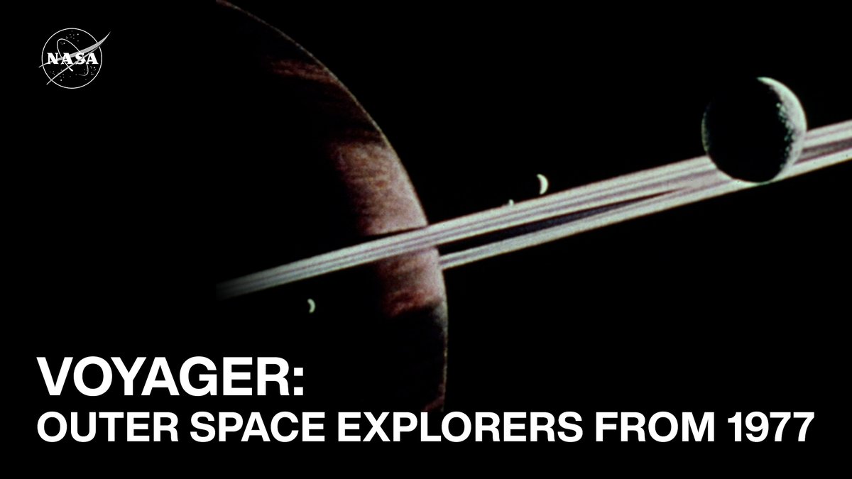 Roll tape! 📽️ Before they were interstellar explorers, the ARCHIVED - NASA Voyager probes were emissaries on a mission to explore the gas giants within our solar system. This #ThrowbackThursday, take a trip back to 1977 with this vintage NASA video reel.