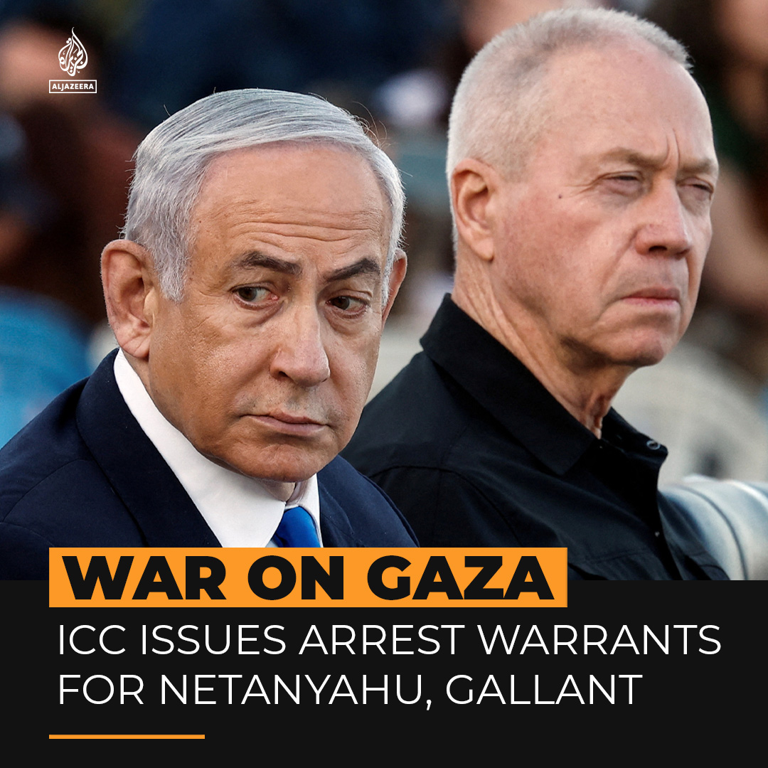 The ICC has issued arrest warrants for PM Netanyahu and ex-Defence Minister Gallant over Israel’s war on Gaza, along with Hamas leader Mohammed Deif, whom Israel claims to have killed.