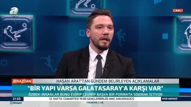 🎙️ Kaya Temel: "Yapı var!" deniliyor. Galatasaray, Süper Lig'deki performansını Avrupa'da da sergiliyor. Galatasaray üzerinden bir yapı varsa o zaman Galatasaray, Avrupa'da da bu kadar sağlıklı bir şekilde ilerleyemez ki!