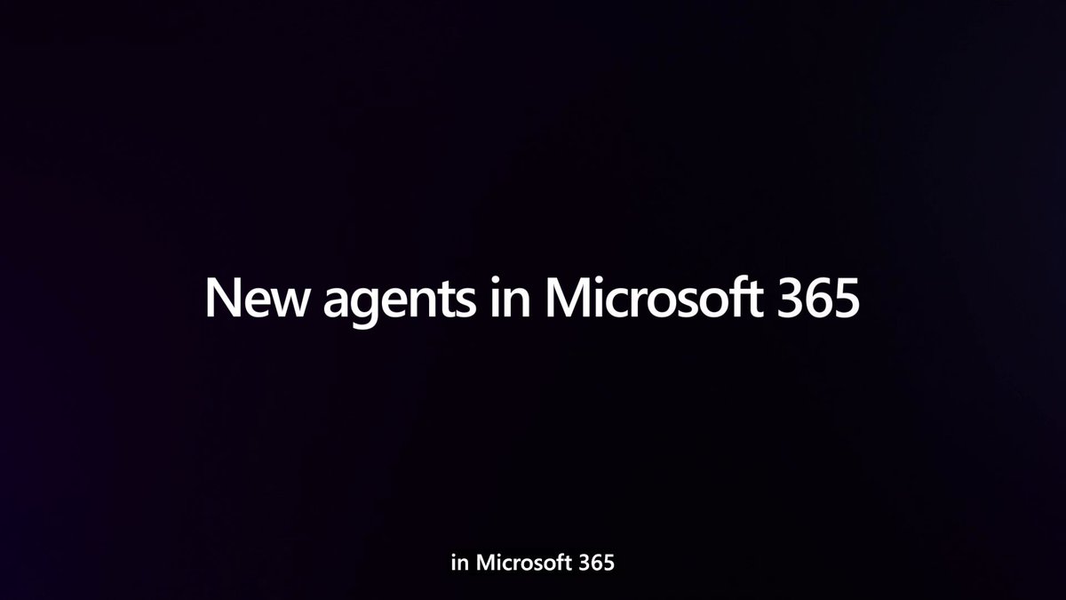 Meet the new agents in Microsoft 365—your partners in productivity. From automating simple tasks to tackling complex processes, these specialized agents are here to transform collaboration and business operations. #MSIgnite