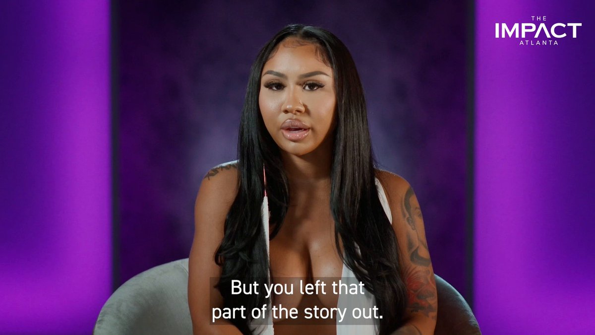 Ari said AHT AHT let's get the story straight! The check cleared, but the credit didn't. Who can relate to money ruining relationships? 😕#TheImpactATL
