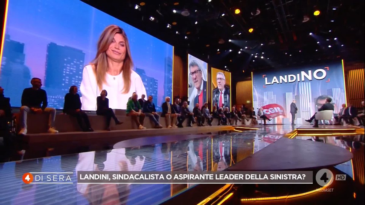Laura Ravetto: "È evidente che Landini faccia politica" Siete d'accordo? #4disera in diretta su #Rete4 e in streaming su Mediaset Infinity