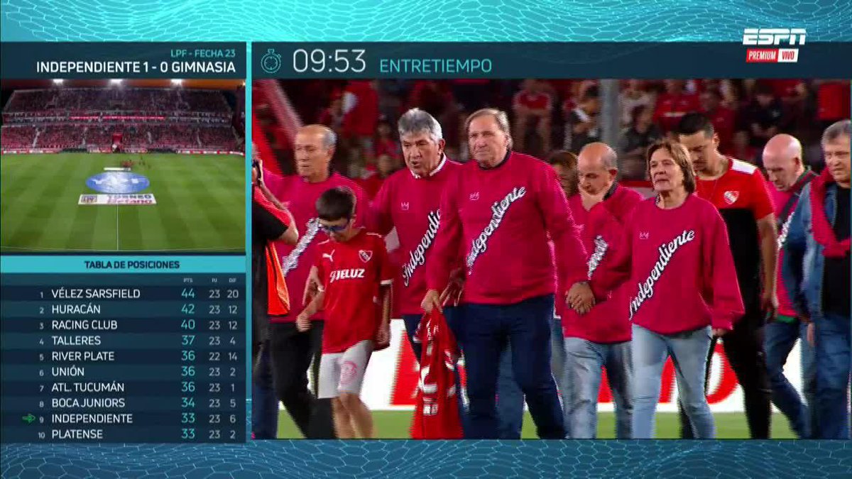 Hermoso homenaje de Independiente 🔴 para Hugo Villaverde.