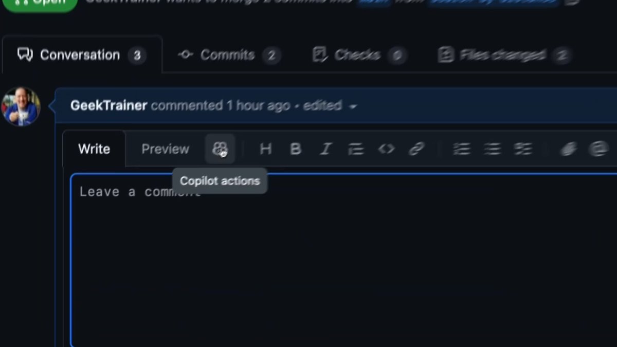 Generate a summary of a pull request in seconds with GitHub Copilot on ⚡ Now available for all Individual and Business users. ⬇️