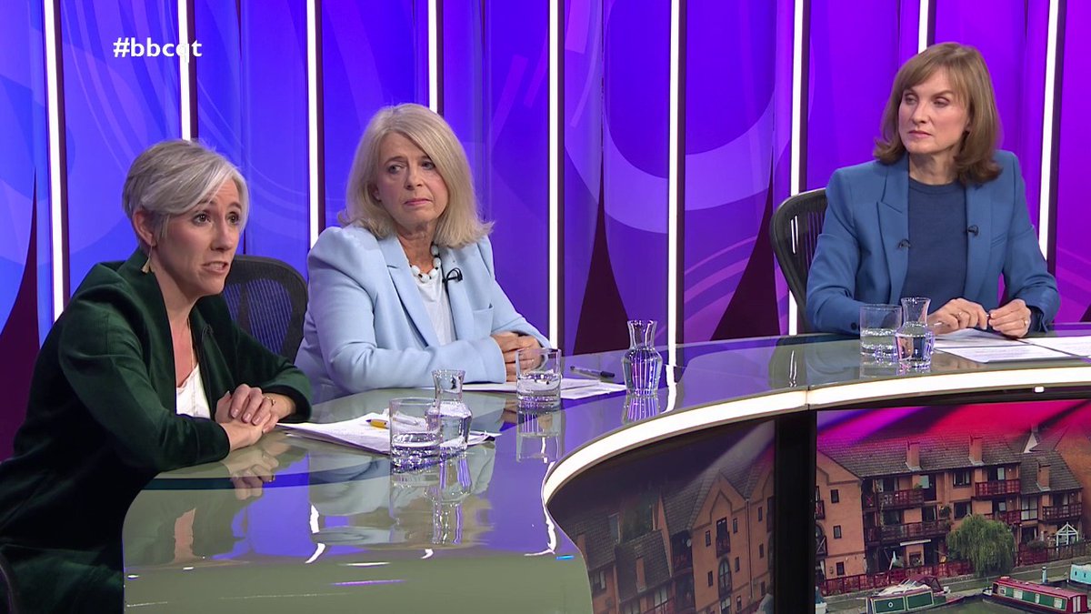 "It's not going to make it any better to increase their costs... it just seems to be making things worse" Harriett Baldwin says National Insurance changes will hurt social care while Lib Dem Daisy Cooper says the Conservatives "left social care on its knees" #bbcqt