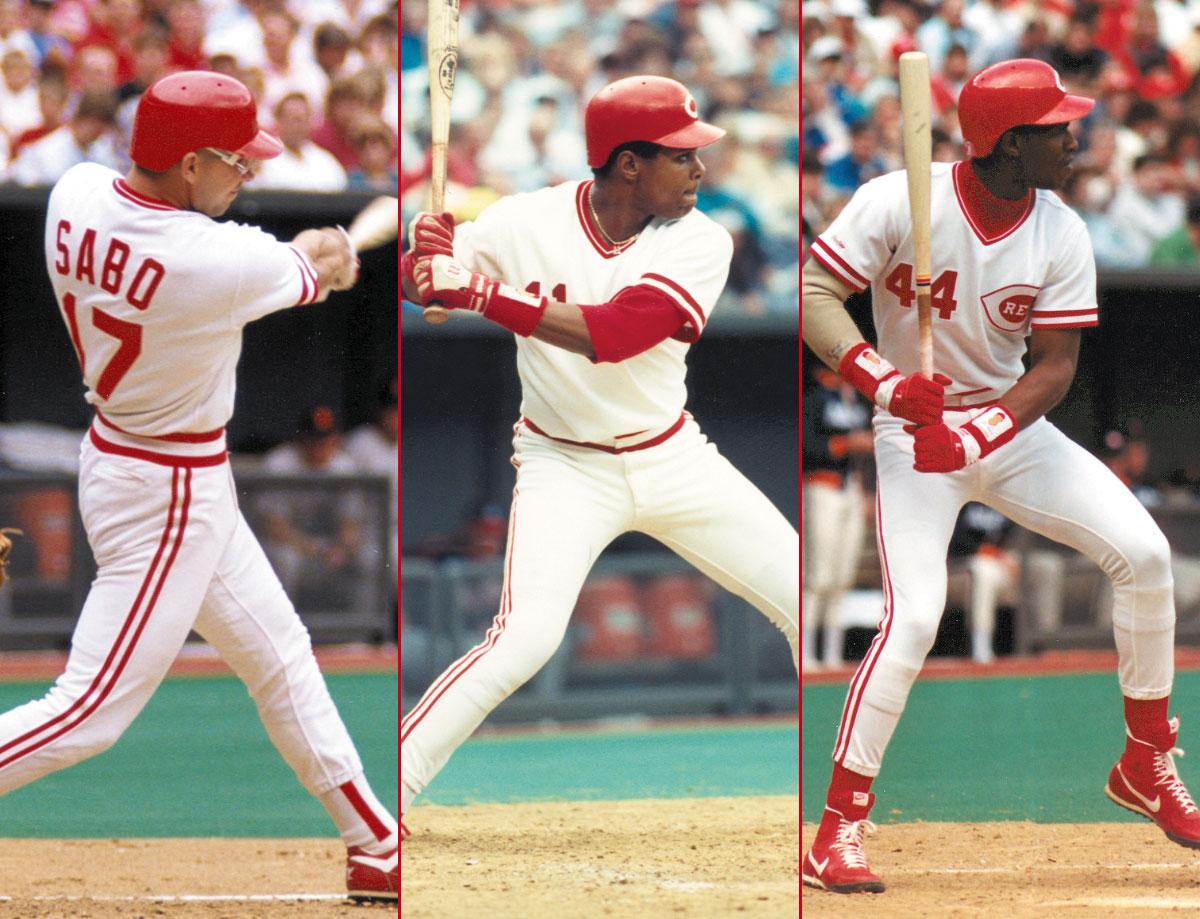 You know you needed to see back-to-back-to-back homers from Chris Sabo, Barry Larkin, and Eric Davis in 1990.