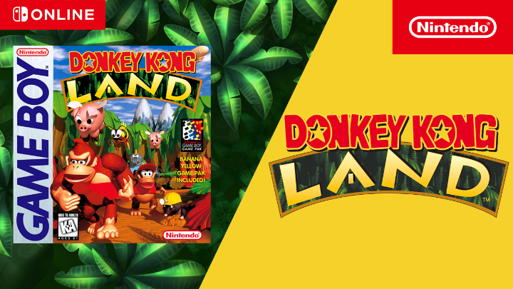 Grab a vine and join the thrills in the Land of Kong. Donkey Kong Land is now available to play for #NintendoSwitchOnline members! #GameBoy