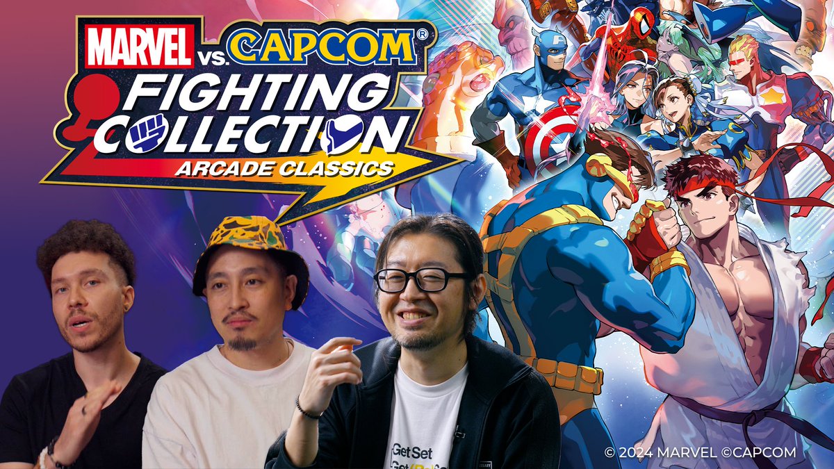 #マヴカプ #ファイコレ #MVCFC 『MARVEL vs. CAPCOM ファイティングコレクション アーケードクラシックス』パッケージ版本日発売!🔥 発売を記念して、開発者インタビュー映像を大公開‼ 開発者たちの「MARVEL vs. CAPCOM」シリーズでの経験談をぜひご視聴ください!✨