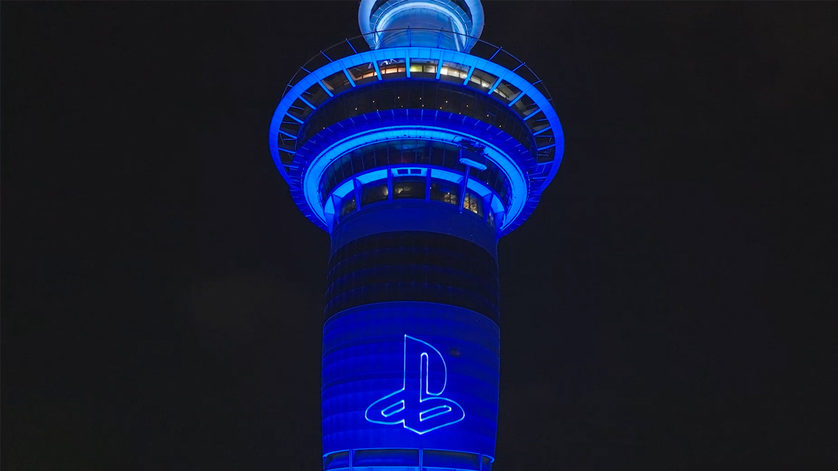 PlayStation lights up the iconic Auckland Sky Tower ✨