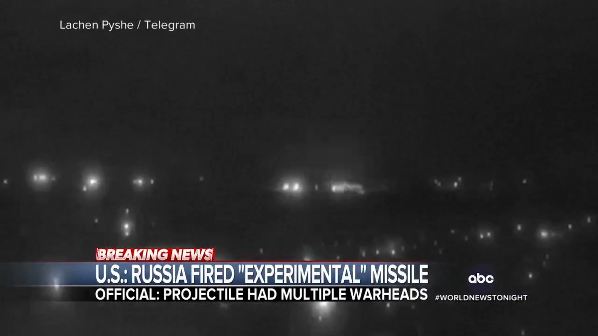 Russia launched a new experimental ballistic missile with multiple warheads, hitting a major Ukrainian city. Putin said the unprecedented attack was in response to U.S. and British missiles used against its forces. Ian Pannell has details.