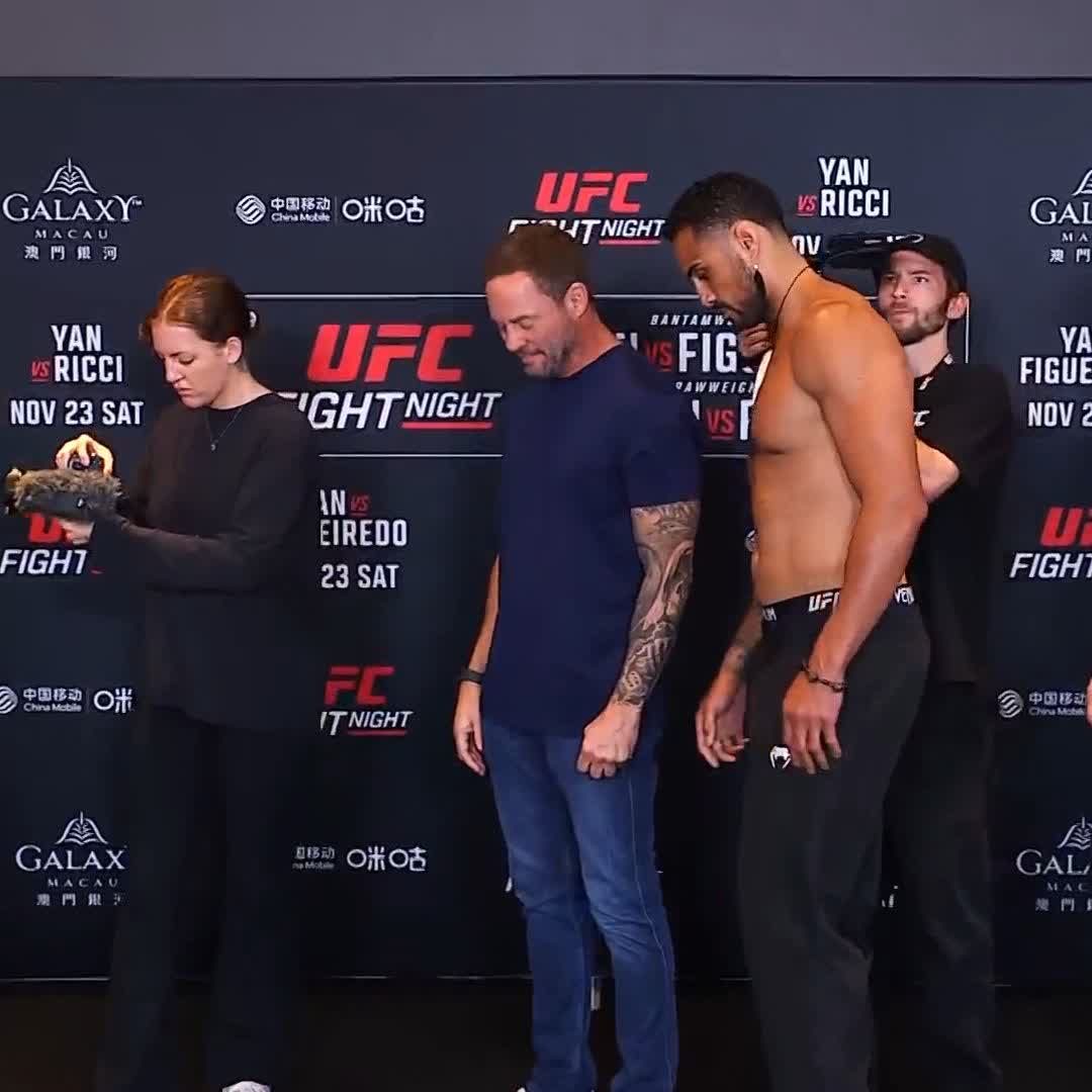A lot on the line in this one 👀 @Volkan_Oezdemir vs Carlos Ulberg [ #UFCMacau | SATURDAY | Live on ESPN+ ]