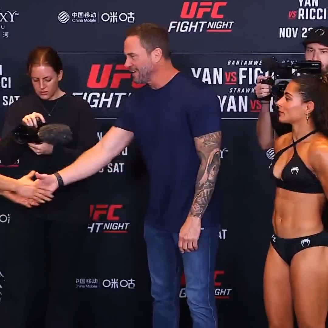 All strawweights eyes will be on this one 👊 @YanXiaonan vs Tabatha “BABY SHARK” Ricci 🦈 [ #UFCMacau | SATURDAY | Live on ESPN+ ]