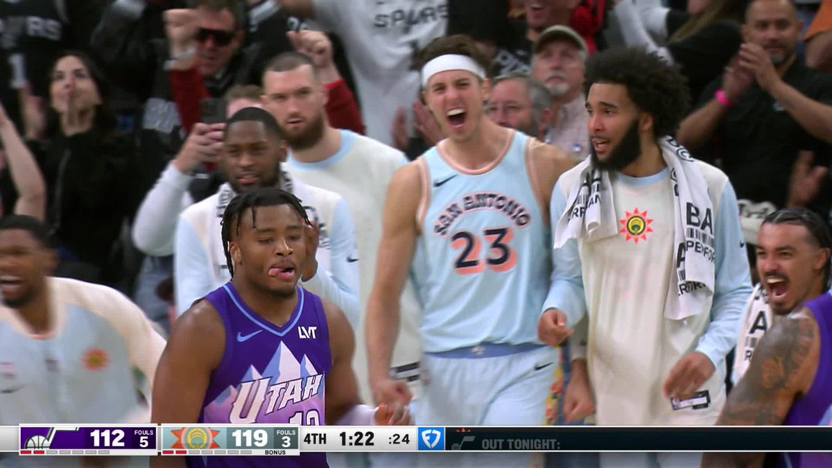Stephon Castle putting on a SHOW 🤩