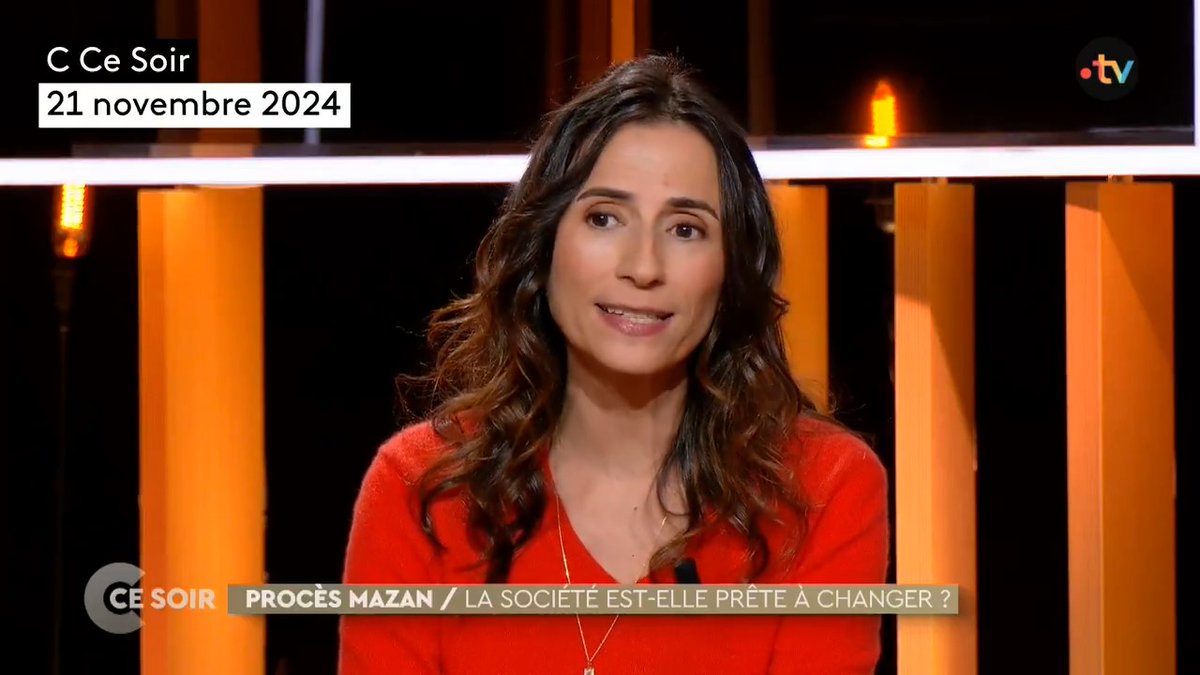 « Avec le procès de Mazan, beaucoup plus de victimes vont refuser le huis clos. Il y a un effet "Gisèle Pélicot". » Cécile Ollivier Grand reporter police/justice ELLE #CCeSoir ➡️ 🎧 en podcast