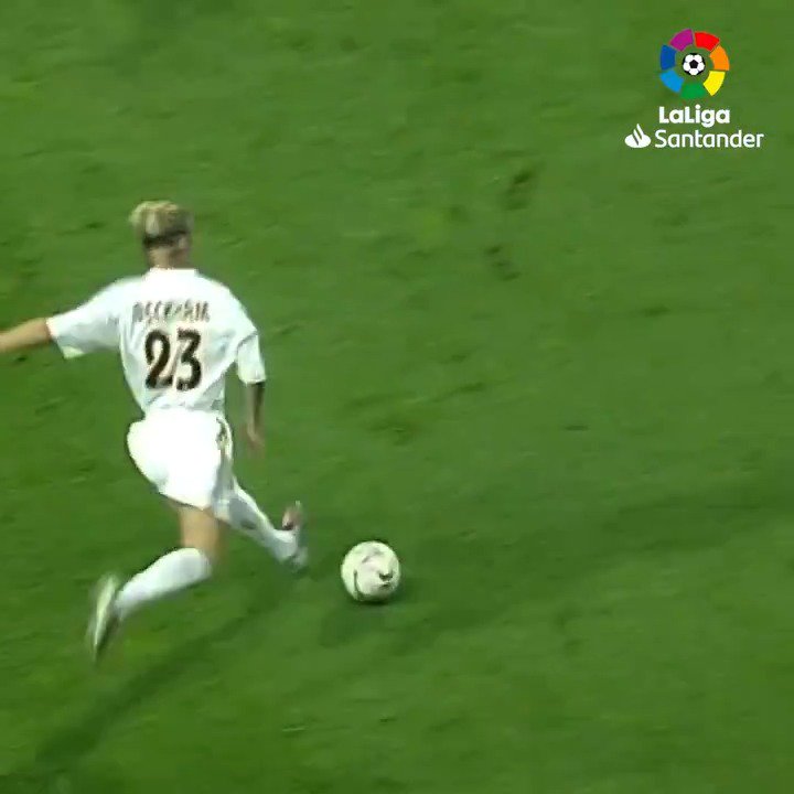 David Beckham'ın pas mesafesi tam bir şaka gibiydi.