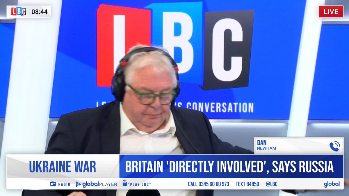 'I am not prepared to die for Ukraine. I am not prepared to see my loved ones get killed in all-out war with Russia.' 'Keir Starmer is dangerous' and is 'putting the whole country at risk for approving these missiles', caller Dan tells Nick Ferrari.