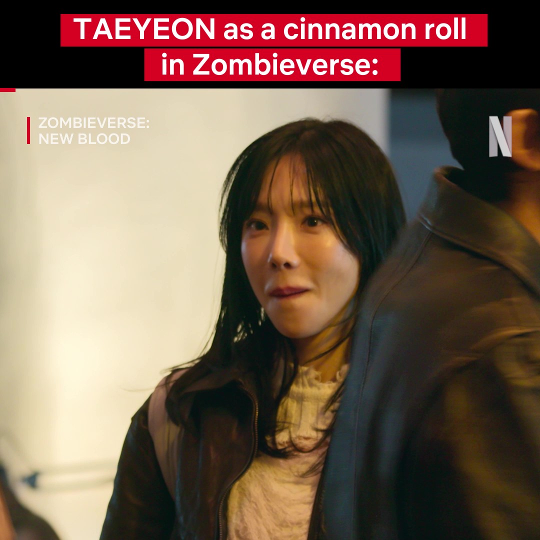 100% relatable, 10000% cuter than me #Zombieverse2 #Netflix #TAEYEON