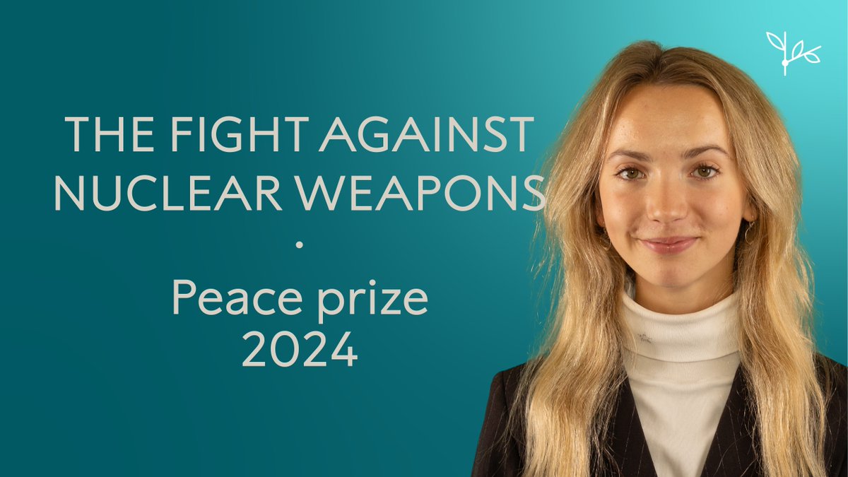 Take one minute to discover this year’s Nobel Peace Prize.