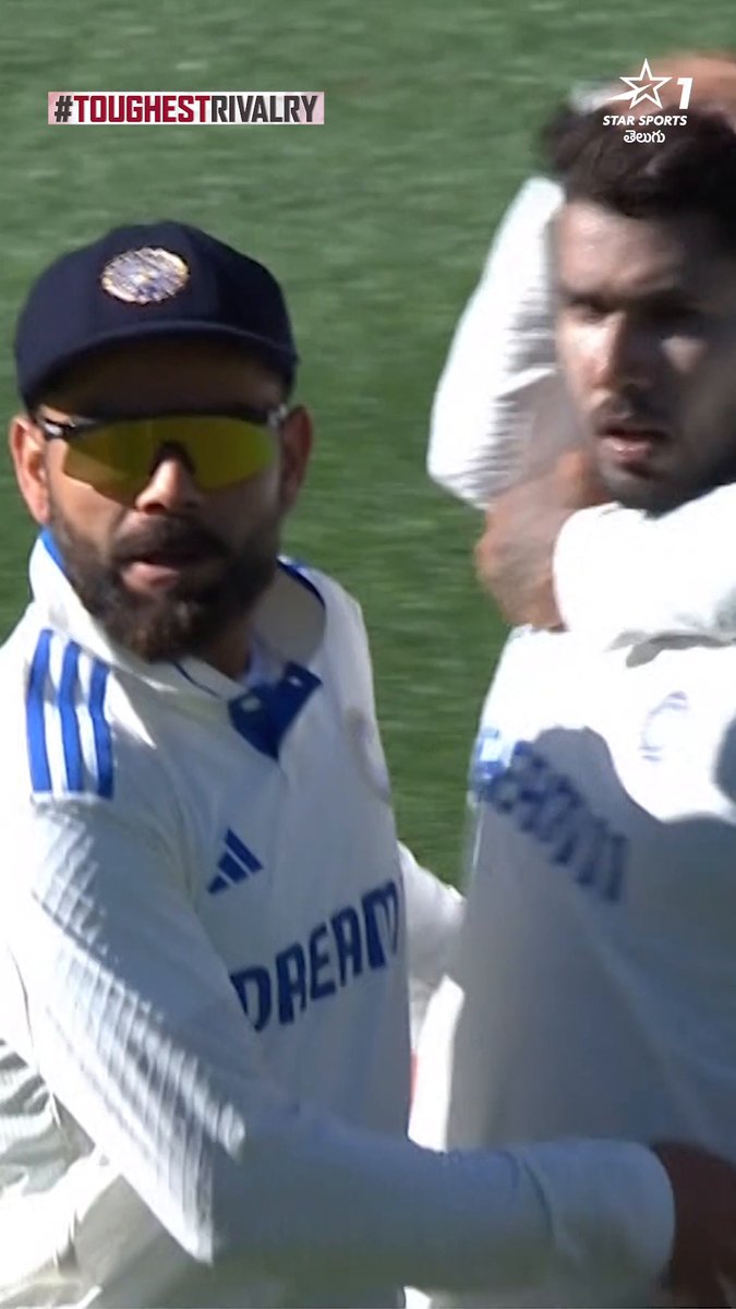 VINTAGE KING KOHLI ON THE FIEND...!!!! 🔥 - The Aggression of Virat Kohli & Harshit Rana after Travis Head wicket.