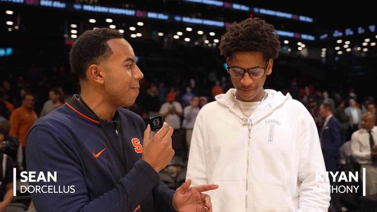 "I'm looking forward to playing in the Dome for all those amazing fans." Kiyan Anthony is ready Orange Nation 🍊