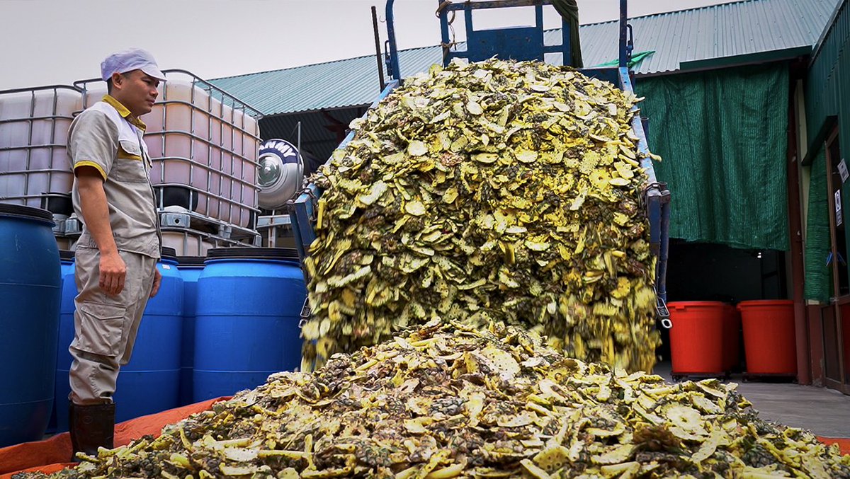 This is how pineapple skins can replace soap.