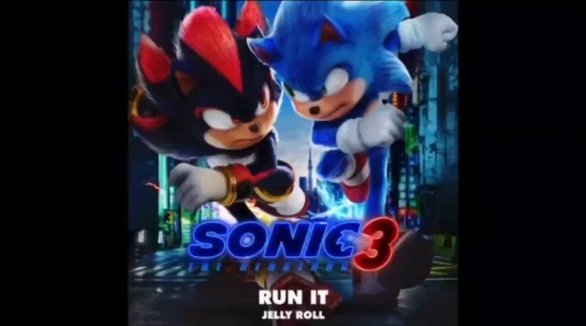 The NEW song for sonic movie 3 just dropped today from Paramount Pictures What do yall think⁉️👇👀