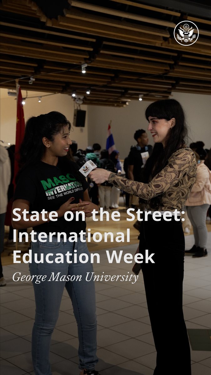 During International Education Week, we caught up with some international students at George Mason University. From language learning to creating new connections, discover why studying abroad matters to them. #IEW24 #StudyWithUS