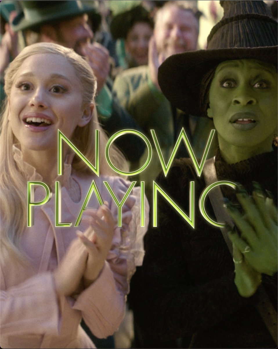 This is the moment we’ve all been waiting for! #WickedMovie is NOW PLAYING in theaters.