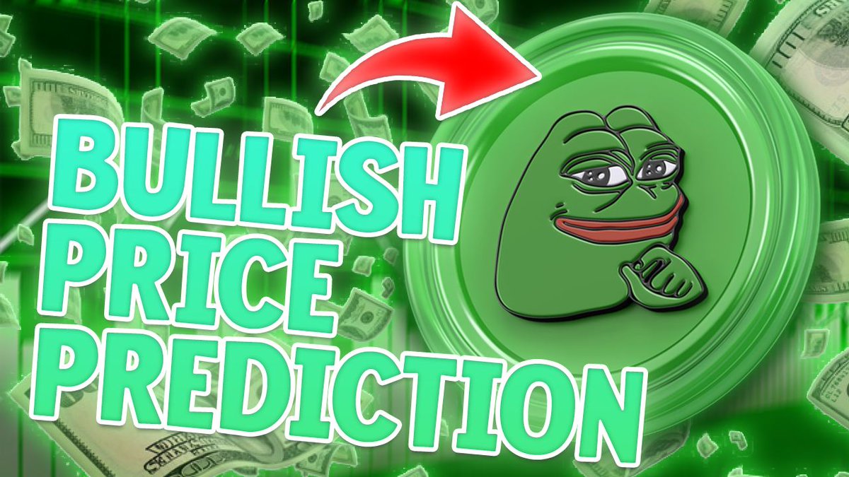 This is my BULLISH $PEPE price prediction video for this cycle. 👀 What's your price prediction? 🐸 Pepe