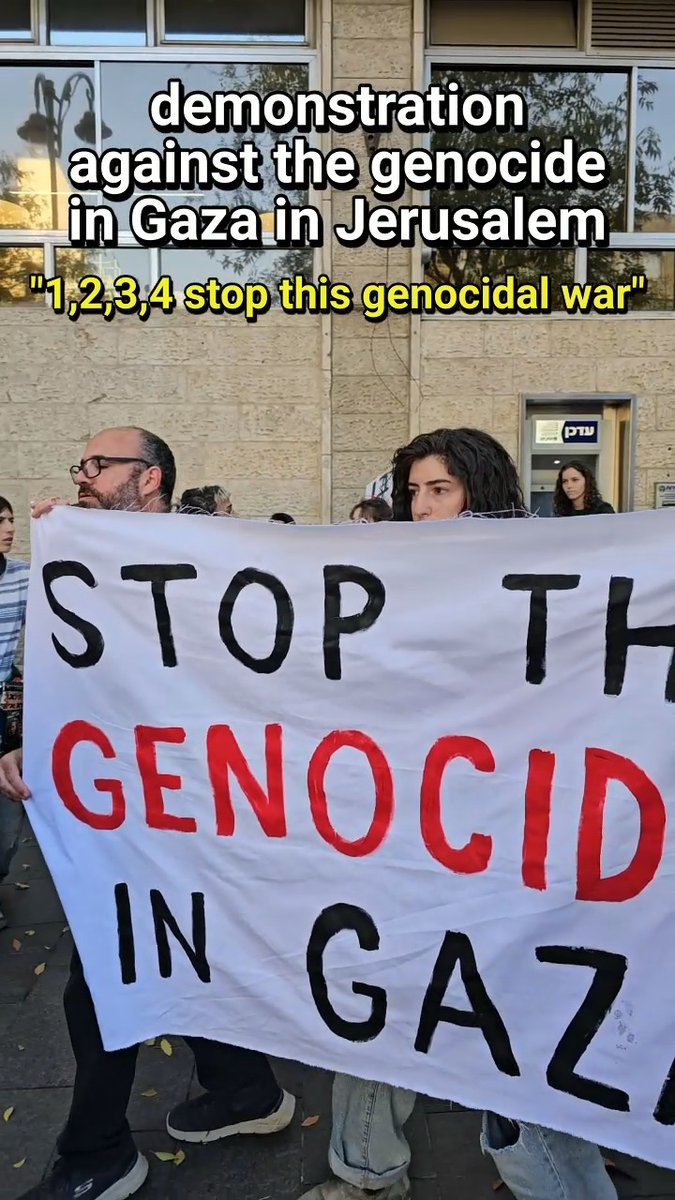 Today in Jerusalem: Demonstration against the genocide in Gaza. Protesters were calling for Israeli soldiers to refuse service and to end the assault. The protesters were harassed by people on the street and beaten by police. Free Jerusalem