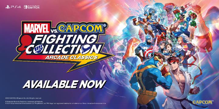 🕹️ Marvel vs. Capcom Fighting Collection: Arcade Classics is out NOW physically on Nintendo Switch and PS4! Pick up your copy now to get an exclusive prequel comic (while supplies last). #MvCFightingCollection