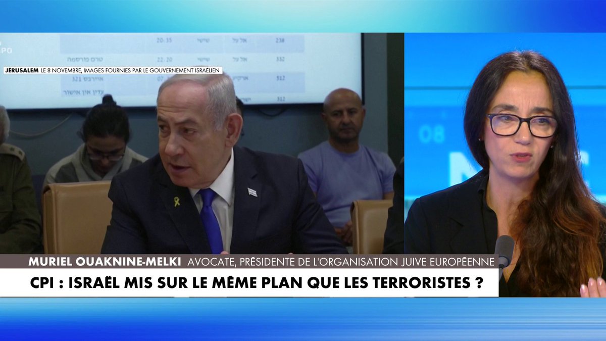 Muriel Ouaknine-Melki : «C’est une décision cynique. Elle vient mettre sur le même plan un chef terroriste reconnu en tant que tel du Hamas et l'un des personnages les plus importants d’Israël» dans #PunchlineWE