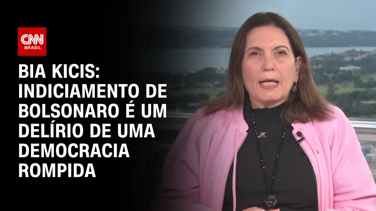 A deputada federal Bia Kicis (PL-DF), em entrevista à CNN, falou se seria possível o ex-presidente Jair Bolsonaro (PL) dar aval para um plano de assassinato de autoridades. Kicis diz que não, e que isso é um delírio de uma democracia rompida. #BastidoresCNN