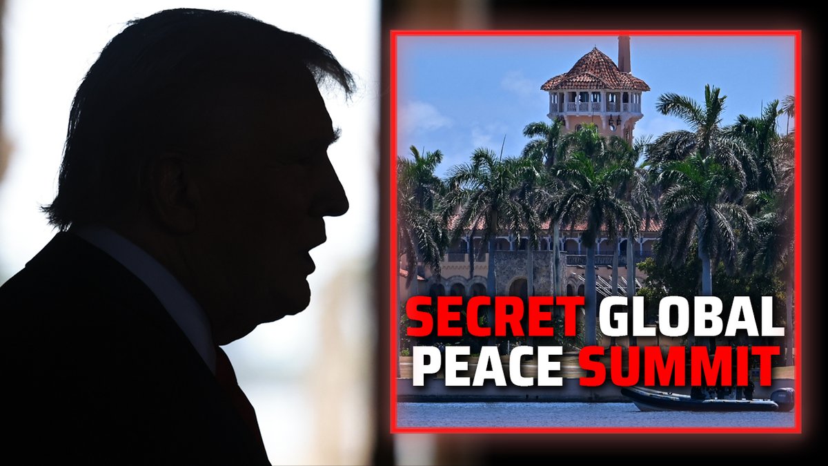 BREAKING EXCLUSIVE: Trump Holding Secret Global Peace Summit With The Head Of NATO In Mar-a-Lago, Florida Right Now— Watch For Exclusive Intel! WATCH/SHARE THE LIVE STREAM HERE: