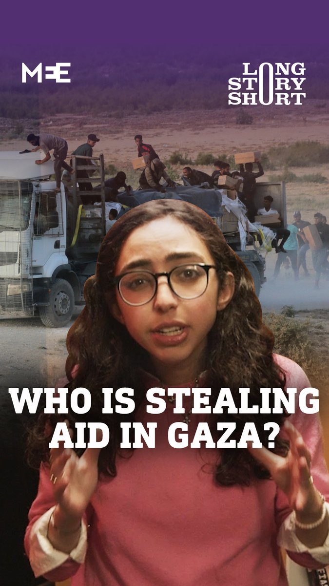 After 98 aid trucks were looted in Gaza, many are asking: who is stealing aid in Gaza, and why is no-one stopping them? In this week’s Long Story Short, MEE’s Tamara Himani looks at what aid groups, local officials and Palestinians in Gaza have said to answer that question.