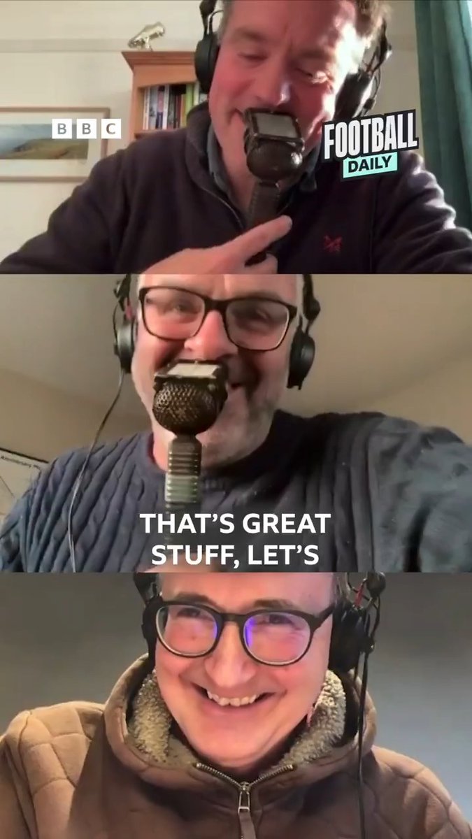 ๐พ Floppy disks โฝ๏ธ Managerial debuts ๐ป And whatโs it like commentating at 3pm on Saturday? The first episode of a brand new strand of the Football Daily pod, The Commentatorโs View, is now available on BBC Sounds ๐ง Alistair Bruce-Ball | Ian Dennis | John Murray #BBCFootball