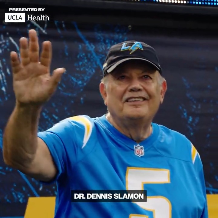 we linked up w @uclahealth to honor a hero 💙