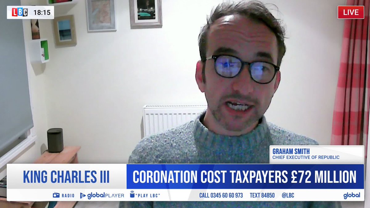 'We have children going to school with empty lunch boxes, pretending to eat because their parents can't afford food.' 'How can this be justified?', asks Graham Smith 🇺🇦 🏳️🌈 🇬🇱 🐧, responding to the 'obscene' £72 million spent on the coronation. Ben Kentish