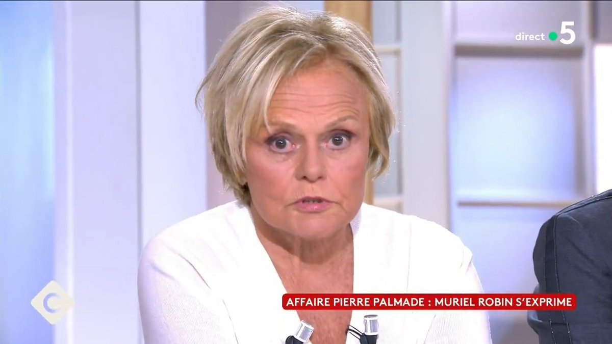 🔴 "Ce n'est pas parce que Pierre Palmade a causé un accident que j'ai mis fin à notre amitié. Mais dans le contexte de l'accident, j'ai entendu et vu des choses inacceptables pour moi." Affaire Pierre Palmade : @MurielRobinCOM s'exprime dans #CàVous