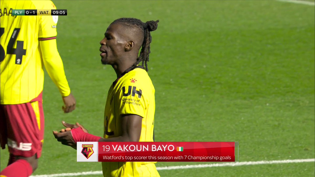 "That was one of the strangest reactions to a goal I've ever seen from an away section." 😮 Vakoun Bayo gives Watford an early lead against Plymouth Argyle as the travelling fans had no idea what was happening ⚽