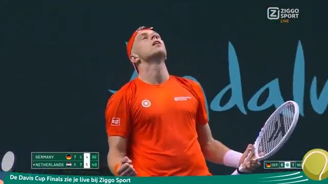 𝐇𝐈𝐒𝐓𝐎𝐑𝐈𝐒𝐂𝐇! 🧡 Nederland plaatst zich voor de finale van de Davis Cup 🤩 #ZiggoSport #DavisCup #DavisCupFinals