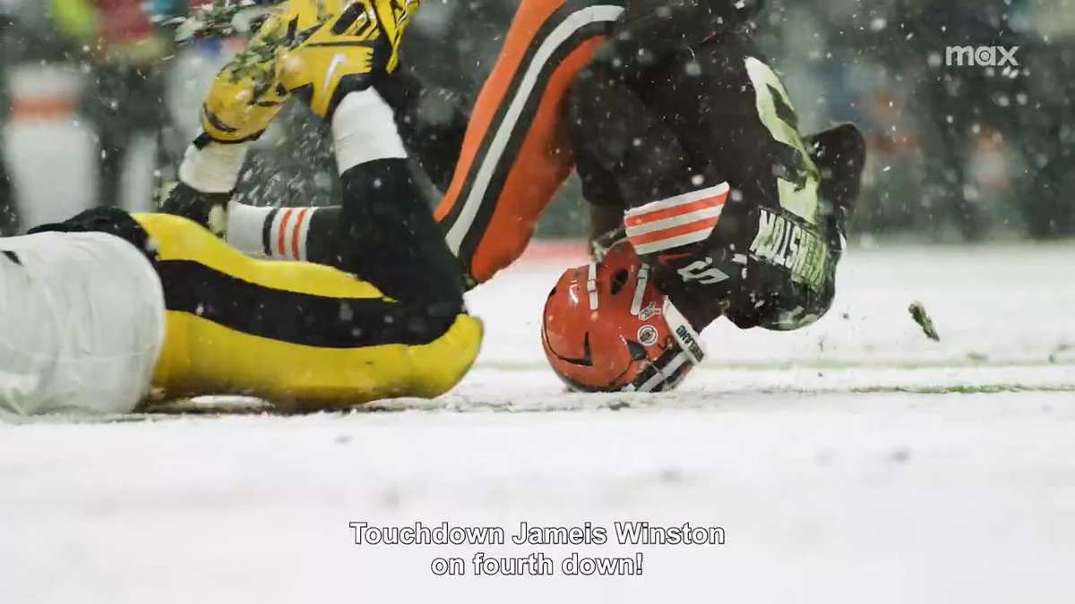 I’m such a glutton for NFL Films content but this Jameis clip takes the cake. CLIP OF THE YEAR.