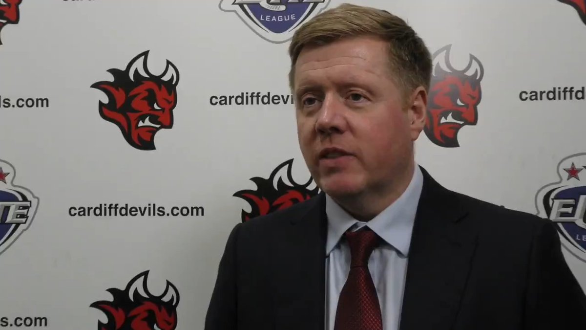 🎙️ Post-Game | #EIHL Pete Russell after Cardiff Devils' home loss to Glasgow