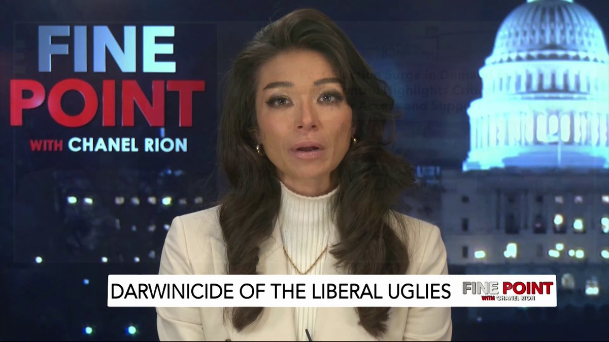 Darwinicide of the Liberal Uglies. (Bonus word at the end for you high-brow insult lovers 😘) Fine Point 100 | One America News
