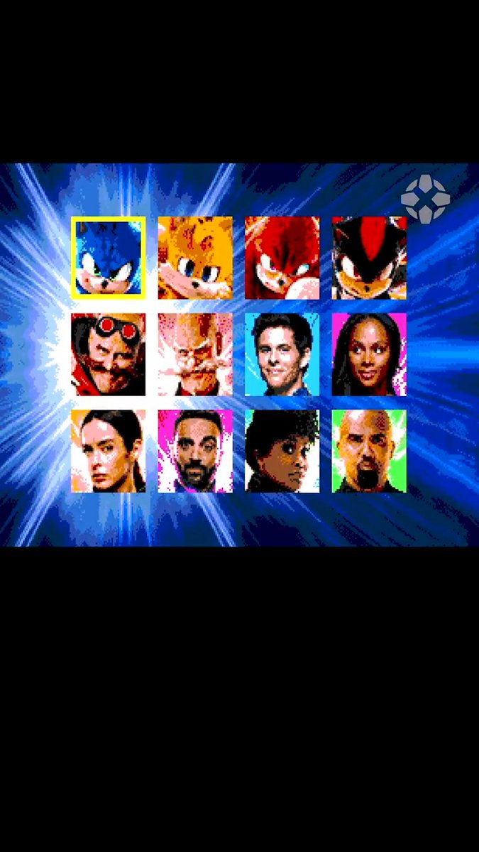 All 12 character voice lines in the #SonicMovie3 Sega Genesis 2024 game: