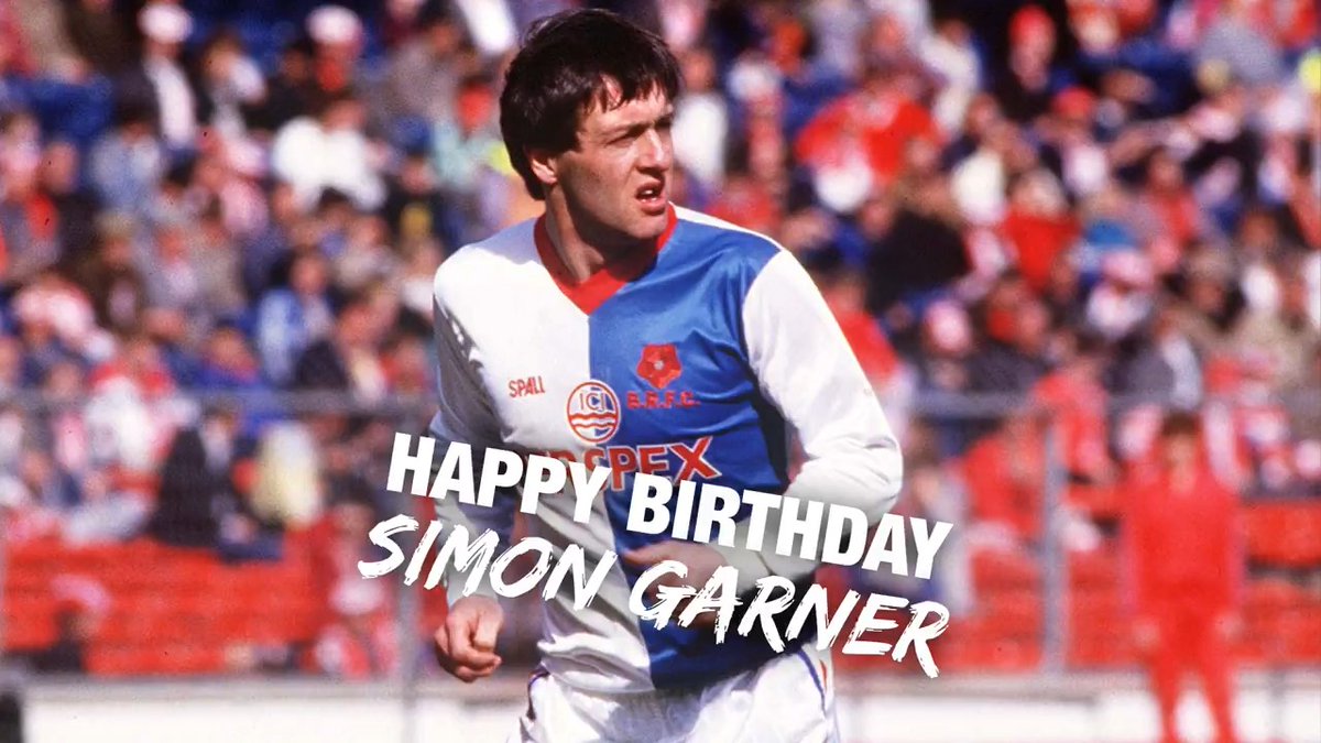 🥳 Wishing our all-time leading goalscorer Simon Garner a very happy birthday! #Rovers 🔵⚪️